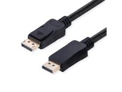 Valueline Cablu Displayport 16K60Hz/4K120Hz T-T 3m Negru, Value 11.99. 6027 (11.99.6027-10)