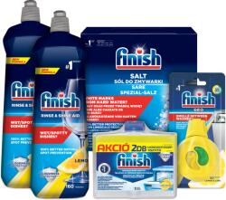 Finish mosogatógép karbantartó adalékanyag csomag multipack