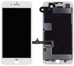 Apple iPhone 8/SE 2020/SE 2022, LCD kijelző érintőplexivel, fehér (Előlapi kamerával és hangszóróval) (GYÁRI)