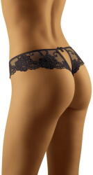 Wolbar Sartarella fekete női csipketanga, S