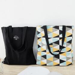 HARAHU Geanta Reversibila VI-28128 - Neagră / Model KP28128