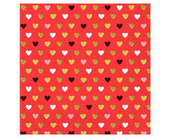 GoDan XOXO Red szalvéta 20 db-os 33x33 cm MLG165791 (MLG165791)