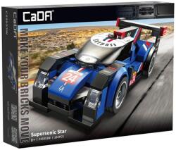 CaDA C55053W - Supersonic Star versenyautó építőjáték - 100% kompatibilis minden más kedvelt márkával