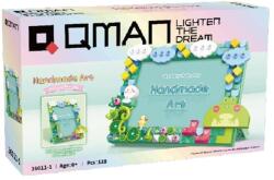 Qman 36011-1 - Esős Nap képkeret építőjáték - 100% kompatibilis minden más kedvelt márkával