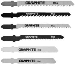 GRAPHITE DEKOPÍRFŰRÉSZLAP KÉSZLET 6db, BOSCH (57H754) - szerszamhaz