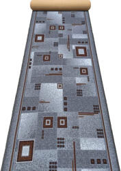 Print Traversa Model Print Dekart , Gri, Suport Pasla, Latime 60 cm , 820 gr mp (Dekart-64) Covor