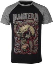 ROCK OFF Tricou bărbați Pantera - Serpent Skull - NEGRU/GRI - ROCK OFF - PANRL08MBG
