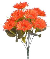  Buchet 9 fire gerbera artificiala pentru aranjamente florale (8388)