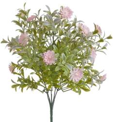  Buchet verdeata artificiala+floricele pentru aranjamente florale (8403)