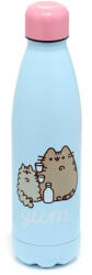 PUSHEEN cicás rozsdamentes acél thermo palack, 500 ml, ínyenc Pusheen macska (PCT-BOT150)