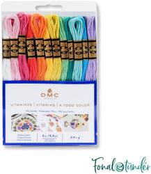 DMC Mouline - Vitamins - hímzőfonal csomag - 24db