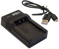 VHBW GoPro Hero 3 akkumulátortöltő, AHDBT-201 / AHDBT-301 / AHDBT-302, MicroUSB (800109956)