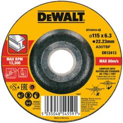 DEWALT CSISZOLÓTÁRcsa konvex 115x6mm Type27 DT43916 (DT43916)