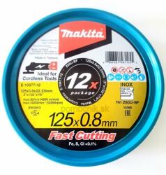 Makita Vágótárcsa készlet rozsdamentes acélhoz 12 db - E-10877-12 (E-10877-12)