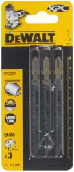 DEWALT LEMEZFŰRÉSZ ALUMÍNIUM LEMEZ 100MM 3 db DT2221 (DT2221-QZ)