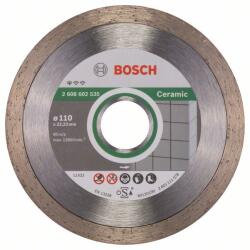 Bosch Gyémánt vágókorong Standard kerámiához 110 x 22, 23 x 1, 6 x 7, 5 mm (2608602535)