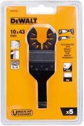 DEWALT DT20726 Bimetál részletfűrészek, 43 x 10 mm, 5 db (DT20726)