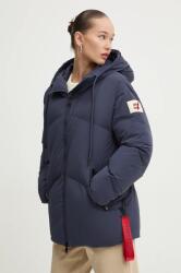 After Label pehelydzseki női, sötétkék, téli, oversize, OTTAWAN7864-1 - sötétkék L