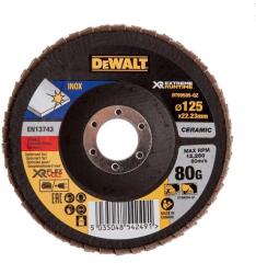 DEWALT DT99585 - Lamellás csiszolótárcsa XR RUNTIME FLEXVOLT CERAMIC, ø 125 mm, vastagság 80 (DT99585)