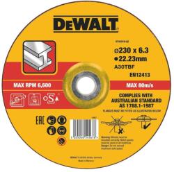 DEWALT Csiszolókorong fémhez 230 x 22, 2 x 6, 0 mm Típus 27 DT43919 (DT43919)