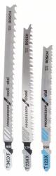 Bosch 2607010515 - 3 részes fűrészlapkészlet T 123 XF dugattyús fűrészekhez; T 234 X; T 345 XF (2607010515)
