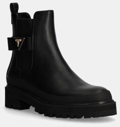 Guess bokacsizma BENSLY fekete, női, platformos, FLFBEN ELE10 - fekete Női 37