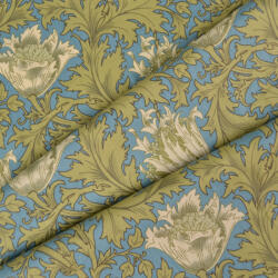 Takoy Popelín pamut anyag Franz kék