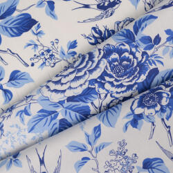 Takoy Popelín pamut anyag Sissi kék