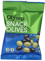 Olymp Snack Olajbogyó-zöld&kalamata 70g - delfinbuvar