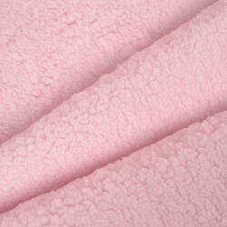 Takoy Țesătură blană Sherpa King culoare baby pink