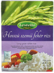 Lestello Fehér Rizs Hosszú Szemű 400g - delfinbuvar