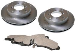 Utángyártott Suzuki Swift utángyártott féktárcsa + fékbetét szett 1.0-1.3 1998-2003 (55311-80F01, 55200-80e10)