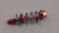 Utángyártott Suzuki Swift kipufogó rögzítő csavar + rugó első leömlőhöz 1.0-1.3 1990-2003 (09119-10041)