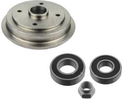 Utángyártott Suzuki Swift fékdob 3-5 ajtós + csapágy szett! Nem abs-es kivitel (43511-80E10, 62B00, 09262-20000