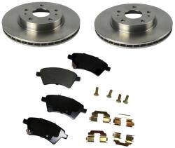 Nipparts Suzuki Sx4 féktárcsa és fékbetét szett 1.5-1.6 Nipparts Japán fékbetéttel. Csak Magyar gyártáshoz (J3608028, 55311-79J01, 55810-79J00)