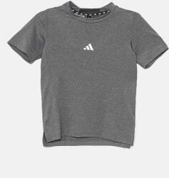 Adidas gyerek póló J HEA TEE szürke, melange, IN1657 - szürke 128