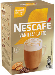 NESCAFÉ | Vanilla Latte - 8 stick-uri de cafea solubilă