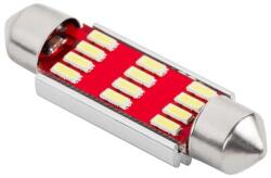 Rebel Autó izzó LED SV8, 5 T11x41 12x3014SMD (2 db) buborékfólia