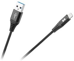 Rebel USB kábel - Lightning REBEL 1m fekete
