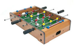 Flippy Mini Masa de Fotbal cu Teren si 12 Jucatori Flippy, 4 Manere, cu Tablou pentru Scor, din Metal, Lemn si ABS, 34.5 x 23 x 7 cm, pentru copii adulti (teo-125762)