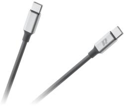 Rebel COMP C típusú USB kábel - C típusú USB 65W 1m REBEL szürke