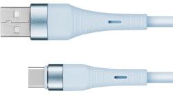 Krüger&Matz USB kábel - C típusú USB 1m szilikonkék Kruger&Matz Basic