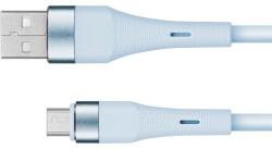 Krüger&Matz USB kábel - micro USB 1m szilikon kék Kruger&Matz Basic