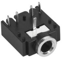 Cabletech Csatlakozó Jack 3, 5 mm-es aljzat. radír a DPS LP-hez
