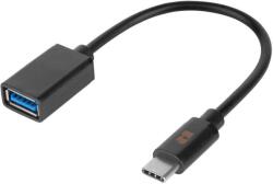 Rebel USB A 3.0 kábel (aljzat) - C típusú USB OTG 17cm REBEL