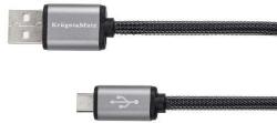 Krüger&Matz Kábel USB A - micro USB 1, 8m Kruger&Matz