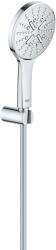 GROHE Rainshower SmartActive - Set pară de duș 130 9, 5 l/min, 3 jeturi, suport și furtun, crom 26581000 (26581000)