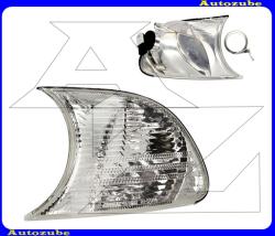 BMW 3 E46 2001.09-2006.07 Első index bal, fehér "Coupe" foglalattal DEPO 444-1512L-AE