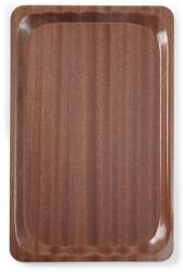 Hendi AmerBox 507216 Woodform csúszásgátló tálca - 325 × 530 mm, mahagóni színű (507216)