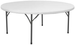 HENDI AmerBox 810996 összecsukható kerek büféasztal - Ø 1500 × 740 mm, fehér (810996)